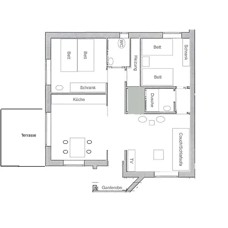 Haus Nordstrand - 4 아파트 보르쿰